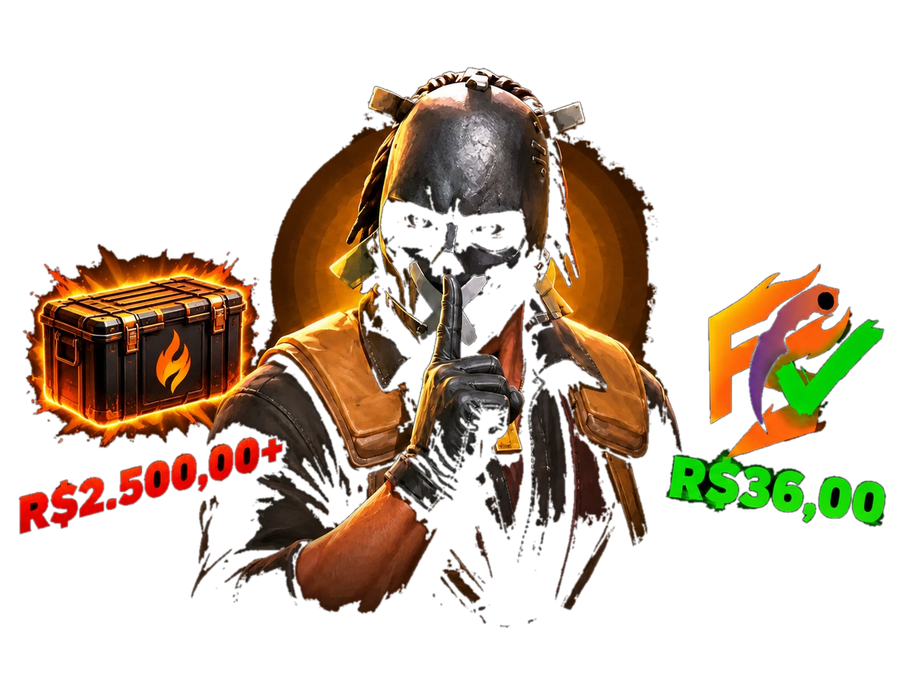 Skins de até R$2.500 em sorteios por apenas R$ 0,50 na FireSkins